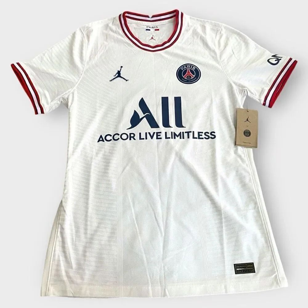 Nike Air Jordan ADV Soccer Jersey Paris Saint-Germain DH7467-101 Mens size M New